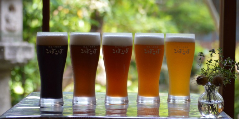 『郡上八幡麦酒こぼこぼ』6種類のクラフトビール飲み放題（プログラム28/長良川おんぱく2015）